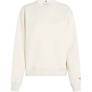 TOMMY HILFIGER - Sweater - Lichtbeige - Katoen