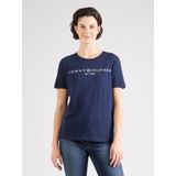 Tommy Hilfiger - T-shirt - Donkerblauw - 100% Katoen