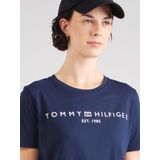 Tommy Hilfiger - T-shirt - Donkerblauw - 100% Katoen