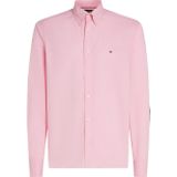 Overhemd - Effen - Katoen - Lange Mouw - Regular Fit