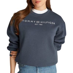 TOMMY HILFIGER - Sweater - Grijs - Katoen