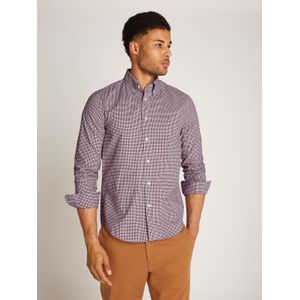 Tommy Hilfiger - Klassiek Overhemd - Wit - 100% Katoen