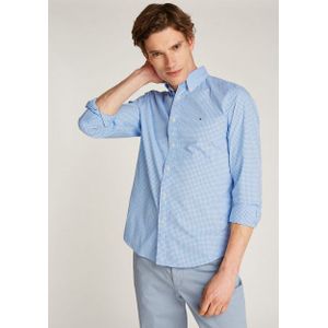 Tommy Hilfiger - Overhemd - Donkerblauw - 100% Katoen