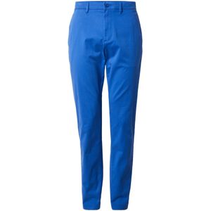 Tommy Hilfiger Chino's voor heren met taps toelopende pasvorm, Blauw (Monochroom Blauw), 38W / 28L
