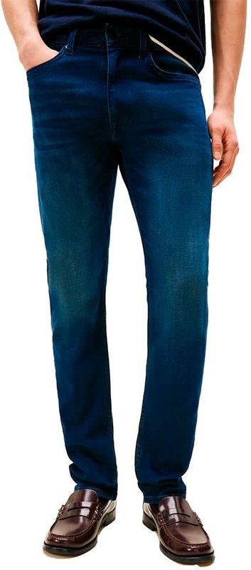TOMMY HILFIGER - Core Bleecker - Jeans - Donkerblauw - Slimfit