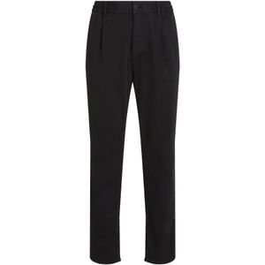 Tommy Jeans - TJM ISAAC TWILL CASUAL PANT - Stretchbroek - Zwart