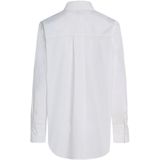 Blouse - Effen - Katoen - Lange Mouw - Losse Pasvorm