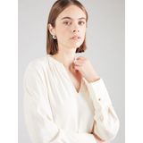 Tommy Hilfiger - WW0WW44049 - Blouse - Geel - V-hals van Zachte Viscose voor Dames