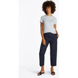 TOMMY HILFIGER Dames Chino - Blauw - Katoen