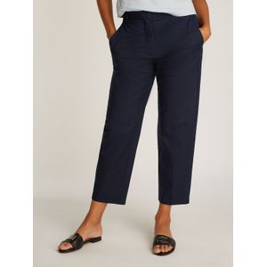 TOMMY HILFIGER Dames Chino - Blauw - Katoen