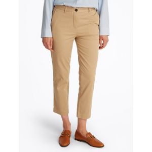 Tommy Hilfiger - Chino - Damesbroek - Beige - Biologisch Katoen