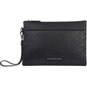 Tommy Hilfiger Geldbörse »TH MONOGRAM POUCH«, Men Geldbeute, Mini Geldbeutel, Schlüsseltasche mit Logoschriftzug