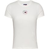 Tommy Jeans - T-shirt - Groen - Katoen