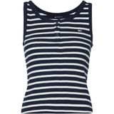 Tanktops - Gestreept - Jersey - Mouwloos - Slanke Pasvorm