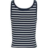 Tanktops - Gestreept - Jersey - Mouwloos - Slanke Pasvorm