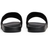 TOMMY HILFIGER - Th Monogram Poolside Slides - Zwart - Polyurethaan/Polyester