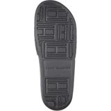 TOMMY HILFIGER - Th Monogram Poolside Slides - Zwart - Polyurethaan/Polyester