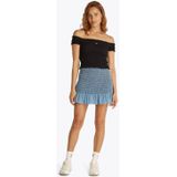 Tommy Jeans - TJW CRP Smock Top - Zwart - Dames - Katoen