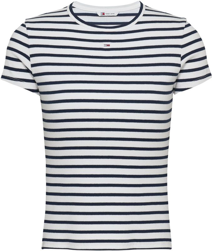TOMMY JEANS - S/S T-shirt - Blauw - Katoen
