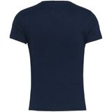 Tommy Jeans Dames TJW SLIM ESSENTIAL LOGO 2 TEE S/S T-shirt, blauw, XXS, Blauw (Donker Nacht Marine), XXS