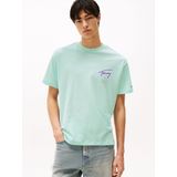 Regular fit T-shirt van puur katoen