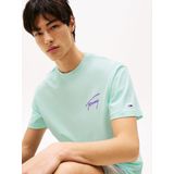 Regular fit T-shirt van puur katoen