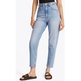 Tommy Jeans - MOM JEAN UH TPR BI0112 - Tapered Jeans - Licht Denim