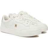 Sneakers - Essential Chic Court - Effen - Leer