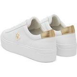 Tommy Hilfiger - Platform Court Sneakers - Wit - Leer