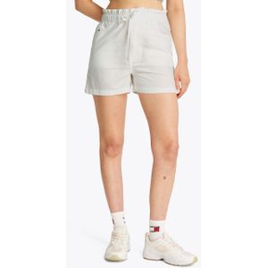 Tommy Jeans - Korte Broek - Blauw - Katoen/Linnen Mix