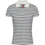 Tommy Jeans - TJW SLIM ESSENTIAL POLO SS - Polo - Wit - Regular Fit