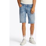 Korte Broek - Effen - Denim - Light Washed - Loosefit
