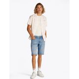 Korte Broek - Effen - Denim - Light Washed - Loosefit