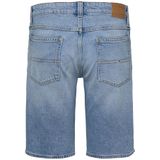 Korte Broek - Effen - Denim - Light Washed - Loosefit