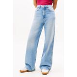 Tommy Jeans - Claire Hr Wd Bi0112 Co Dw0dw20583 - Losse Dames Jeans - Lichte Denim - Taille 27 - Lengte 32