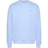 Tommy Jeans - Tjm Reg Entry Graphic Crew - Pullover Sweatshirt - Blauw