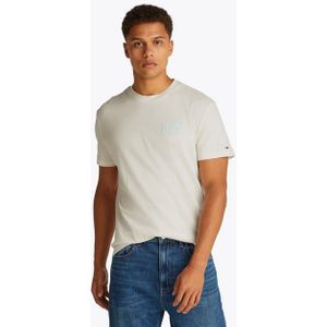 Tommy Jeans Shirt  aqua / offwhite