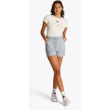 Tommy Jeans Broek  blauw / wit