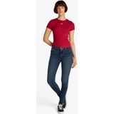 Tommy Jeans Dames NORA MD SKN BI1267 Skinny, Denim, 28W/28L, Denim (Denim Washed Blauw Zwart), 28W / 28L