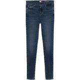 Tommy Jeans Dames NORA MD SKN BI1267 Skinny, Denim, 28W/28L, Denim (Denim Washed Blauw Zwart), 28W / 28L