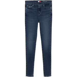 Tommy Jeans Dames NORA MD SKN BI1267 Skinny, Denim, 28W/28L, Denim (Denim Washed Blauw Zwart), 28W / 28L