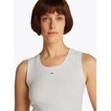 Tommy Jeans - Tanktop - Zwart - 95% Katoen, 5% Elastaan