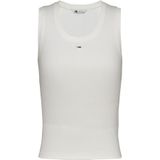 Tommy Jeans - Tanktop - Zwart - 95% Katoen, 5% Elastaan
