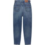 Jeans - Effen - Gerecycled Materiaal - 7/8 Lengte - High Waist - Baggy Pasvorm