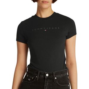Tommy Hilfiger - T-shirt - Zwart - Dames