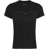 Tommy Hilfiger - T-shirt - Zwart - Dames
