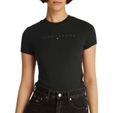 Tommy Hilfiger - T-shirt - Zwart - Dames