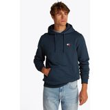 Tommy Jeans - Sweatshirt - Marine - Capuchon met Trekkoord - Losse Pasvorm
