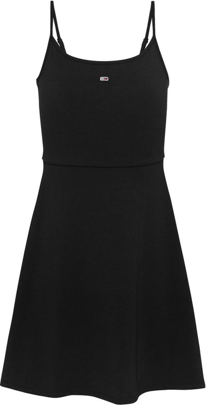 Tommy Hilfiger - Dw0dw21354 - Mouwloze Jurk - Effen - Jersey