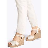 Tommy Hilfiger - FW0FW08668 - Sandalen - Wit - Katoen - Casual